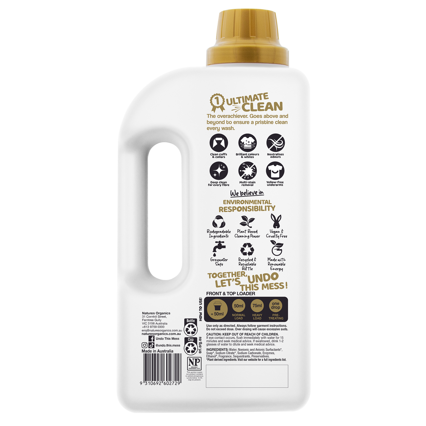 GOLD STANDARD Laundry Liquid