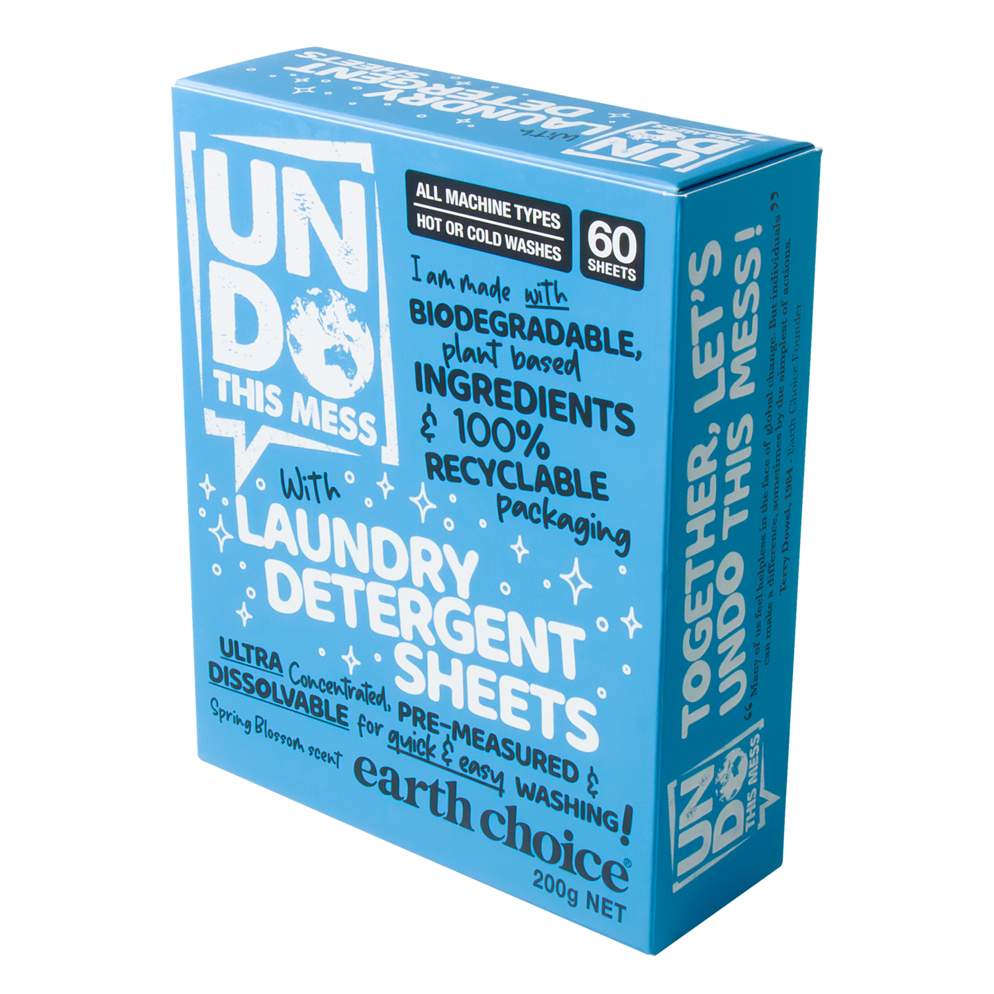 ULTRA CONCENTRATED Laundry Sheets 60 Pack